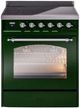 Ilve® Nostalgie II Series 30" Emerald Green Pro Style Induction Range-0