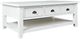 Jofran Inc. Artisan's Craft Distressed Weathered White Coffee Table-0