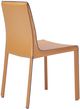 New Pacific Direct Gervin Chestnut Recycled Leather Chair-2