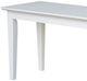 John Thomas Furniture® Dining Essentials Pure White Shaker Bench-1
