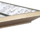 A & B Home Dorthea Gold Hanging Mirror-2