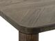 International Furniture Direct Balam Stained Dark Dining Table-5