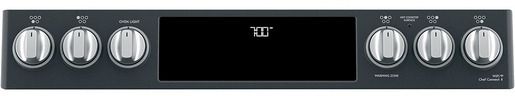 Café™ 30" Matte Black Slide-In Electric Range-2