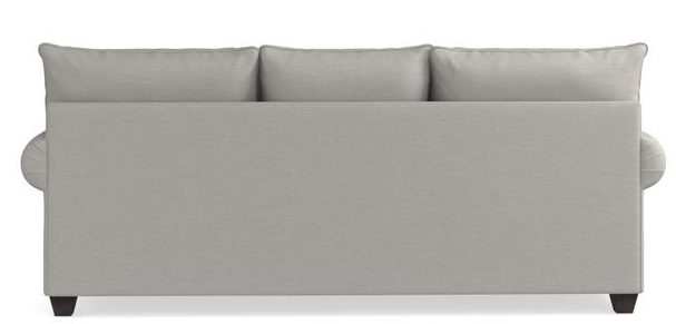 Bassett® Furniture Alexander Gray Roll Arm Sofa-3