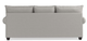 Bassett® Furniture Alexander Gray Roll Arm Sofa-3