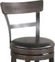 Sunny Designs™ Homestead Tobacco Leaf 30" Swivel Barstool-4