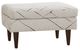Best® Home Furnishings Customizable F10 Ottoman with Dark Walnut Legs-0