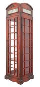 YHD Red Phone Booth Cabinet-0