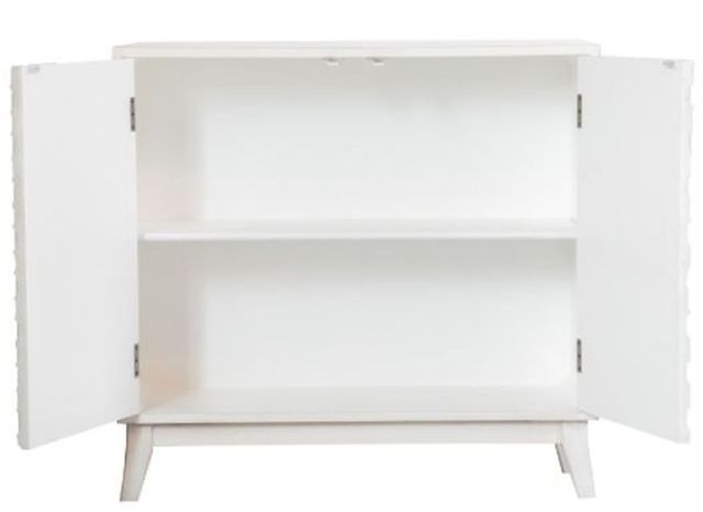 Coaster® Gambon White Rectangular 2-Door Accent Cabinet-1