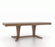 Canadel Customizable Gourmet 92" VR Base Dining Table with Two Removable Leaf's-1