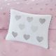 Olliix by Mi Zone Rosalie Pink and Silver Twin/Twin XL Metallic Printed Plush Comforter Set-3