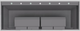 Vent-A-Hood® Designer Series 66" Gunsmoke Wall Mounted Range Hood-1