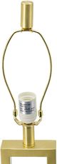 A & B Home Gold/White Lamp-5