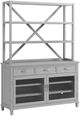 Riverside Furniture Osborne Gray Skies Sideboard and Hutch-0