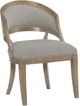Hooker® Furniture Boheme Garnier Antique Milk Paint/Antwerp Linen Barrel Back Dining Chair-0