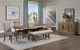 Steve Silver Co. Riverdale Dining Group with Free Matching Bench-0