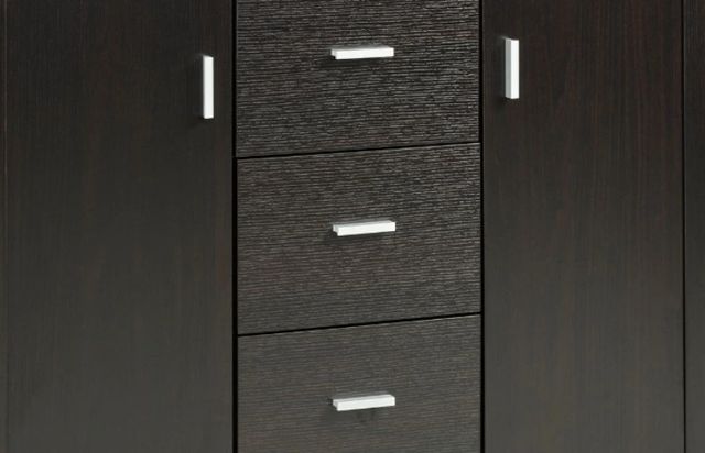 Brassex Inc. Red Cocoa Buffet/Server-1