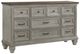 Homelegance® Renton Antique Gray/Brown Dresser-0