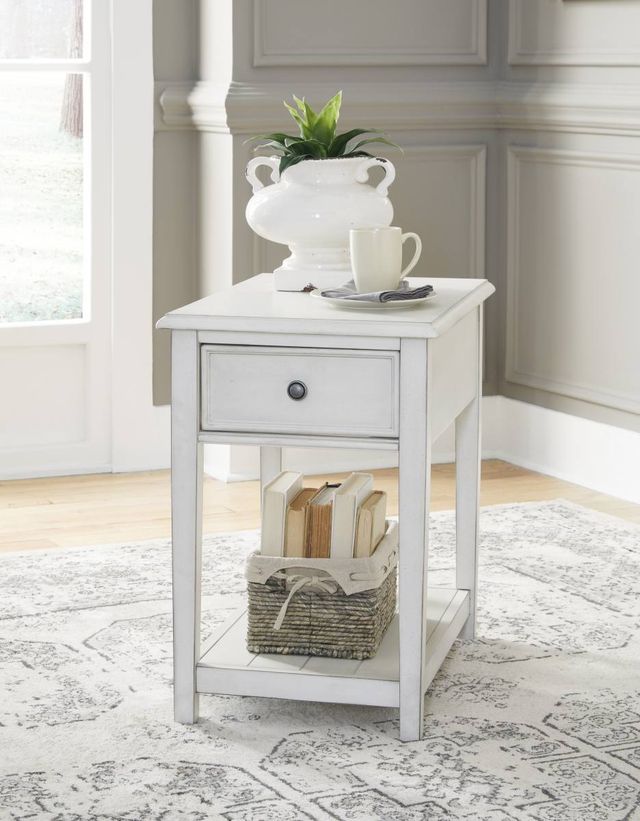 Signature Design by Ashley® Kanwyn 2 Piece Whitewash Living Room Table Set-3