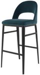 Moe's Home Collection Roger Teal Barstool-3