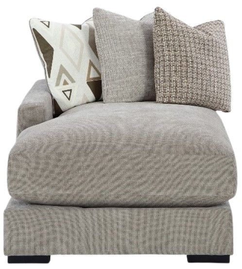 Benchcraft® Aslan Court 4-Piece Pebble U-Shape Sectional-2