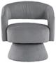 Homelegance® Upton Dark Gray Swivel Chair-2