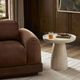 Four Hands Evara Natural White Neem End Table-1