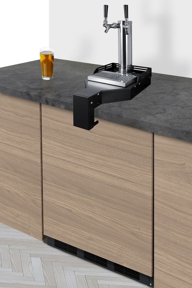 Summit® 5.8 Cu. Ft. Panel Ready Built-In Floating Tap Cold Brew Kegerator-1