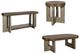 Bassett Mirror Nova Cerused Charcoal Oak Coffee Table with Gray Base-5