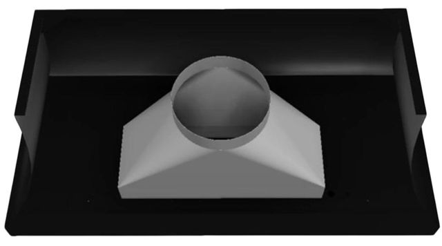 Vent-A-Hood® Designer Series 54" Black Wall Mounted Range Hood-2