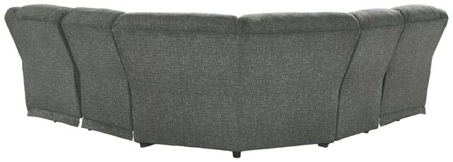 Signature Design by Ashley® Goalie 5-Piece Pewter Reclining Sectional-1