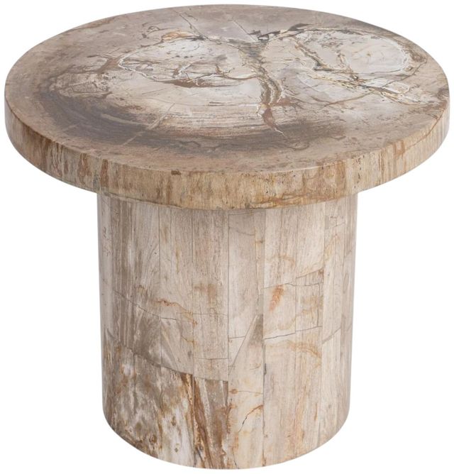 Classic Home Janelle Sepia Vein Large Accent Table-2