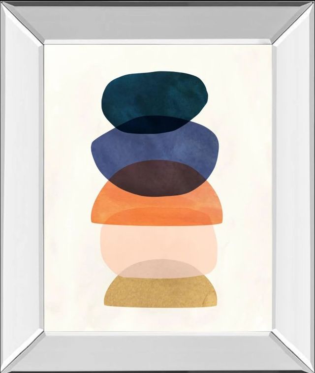 Classy Art Mod Pods I by Victoria Borges Mirror Framed Wall Art-0