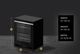 JennAir® NOIR™ 24" Black Built-In Undercounter Beverage Center-2