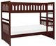 Mazin Furniture Rowe Cherry Twin/Twin Youth Bunk Bed-1