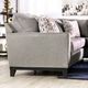 Furniture of America® Lantwit 2-Piece Light Gray Right-Arm Facing Sectional and Chaise-3