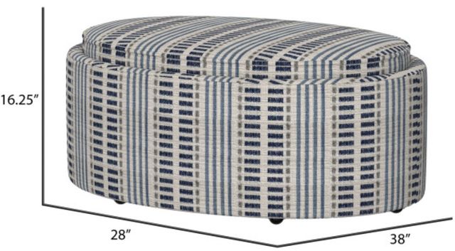 Emerald Home Casey Green Storage Ottoman with Trays-2