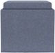 American Leather® Customizable Uno Fabric Ottoman-1