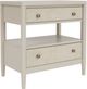 Riverside Furniture Laguna Drift 2-Drawer Nightstand-0