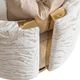 Michael Amini® Savannah Breeze Cashmere Bright Gold Swivel Chair-5