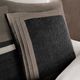 Olliix by Madison Park Black Full Palmer 7 Piece Comforter Set-3