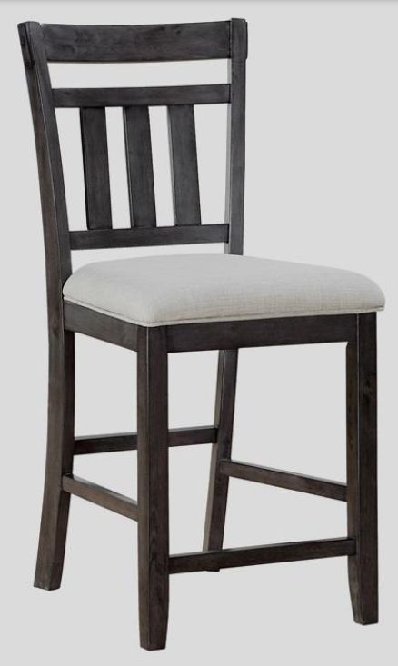Urban Styles Furniture Miami 6-Piece Gray Counter Height Dining Set-2