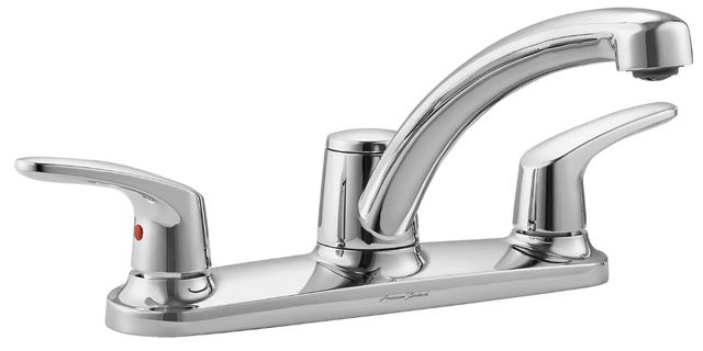 American Standard Colony® PRO Polished Chrome 2-Handle Kitchen Faucet-0