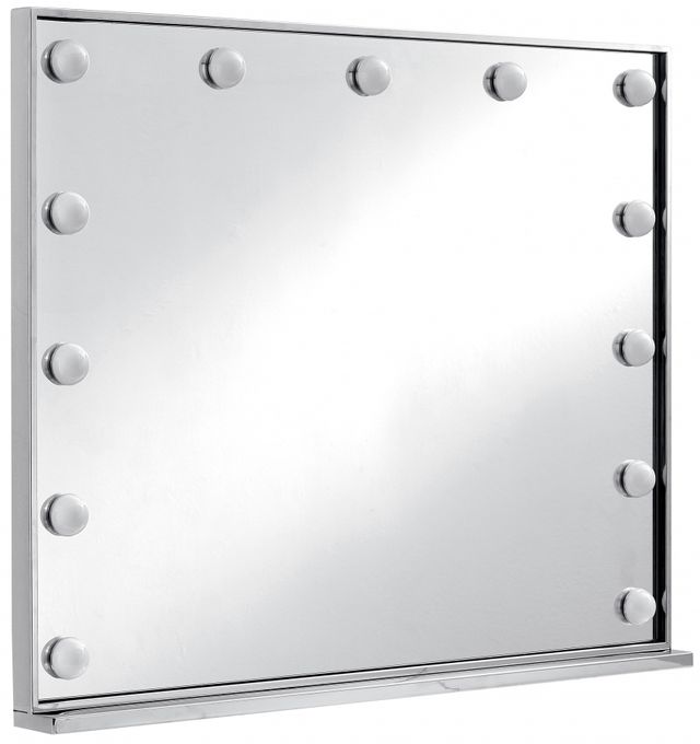 Meridian Furniture Hollywood Chrome Mirror-0
