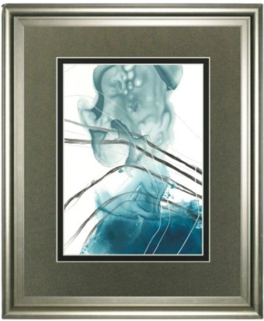 Classy Living June Erica Vess Bella Indigo Wall Art-0
