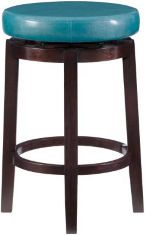 Linon Maya Teal Counter Stool-2