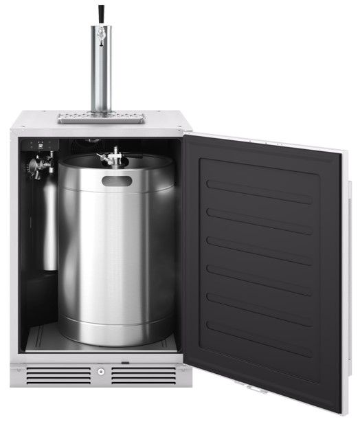 Zephyr Presrv™ 6.0 Cu. Ft. Stainless Steel Outdoor Kegerator -4