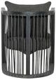 Hooker® Furniture CC Wilde Charred Black-Lovegood Kohl Club Chair-3