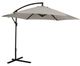 Furniture of America® Glam Canvas Stone Polyester/Steel Outdoor Cantilever Umbrella with LED-0