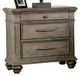 Furniture of America® Philomath Aged Oak Nightstand-0